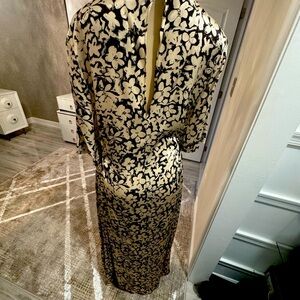 Top shop satin feel dress.